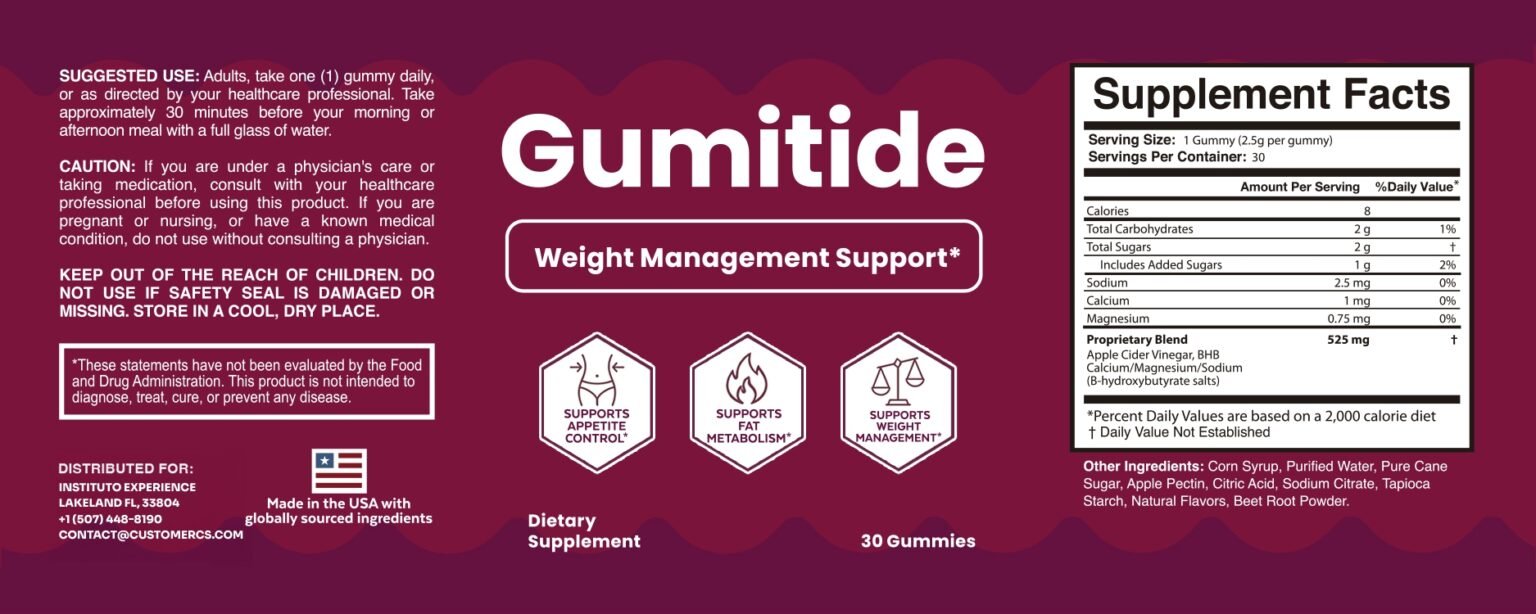 Supplement facts