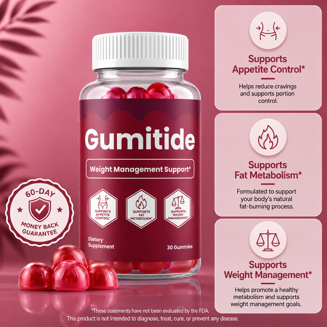 Gumitide bottle